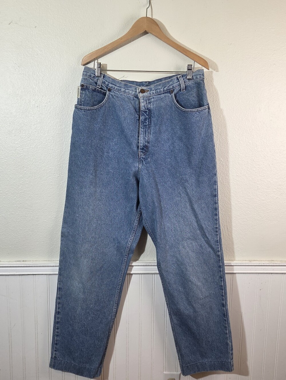 Pendleton Original 49er Women's Jeans Size 18 Blue High Rise Straight Mom Denim
